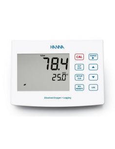 Laboratoryjny tlenomierz HI2641 z sondą HI764080 i rejestracją 2