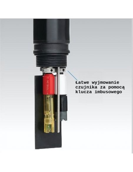 Autonomiczna sonda HI7698394 - wejścia do czujników.