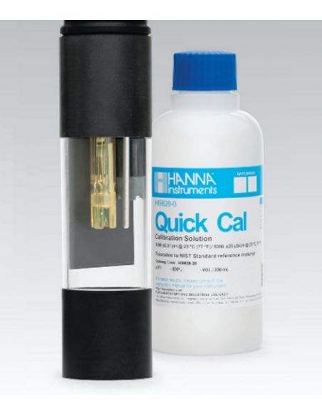 Zlewka kalibracyjna z roztworem do szybkiej kalibracji,