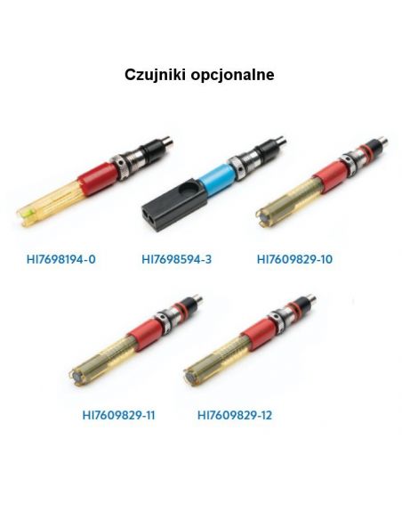 Opcjonalne czujniki do sondy HI7698294.
