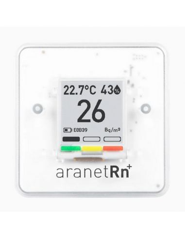 Czujnik Aranet radon Plus Home do monitorowania radonu w domach.