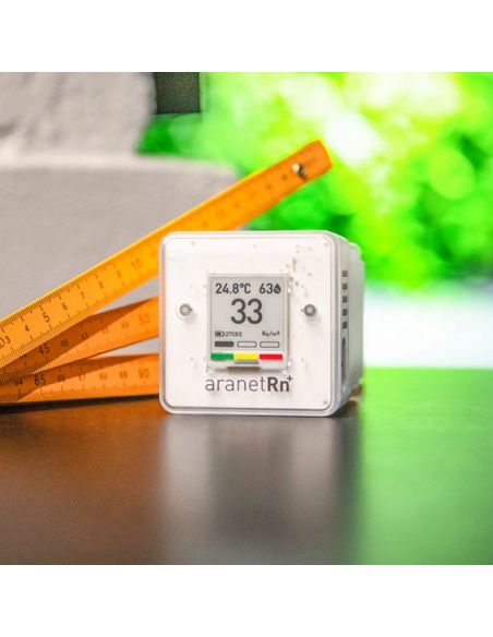 Czujnik Aranet radon Plus Home do monitorowania radonu w domach.