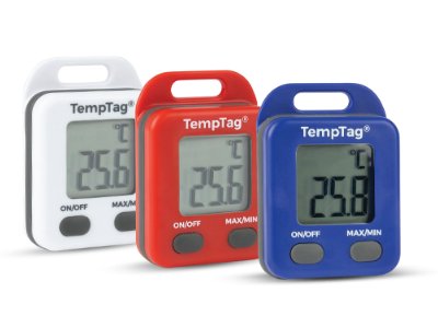 Miniaturowy termometr TempTag