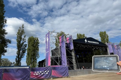 Stacja meteo na wydarzeniu plenerowym na przykładzie Sceny Letniej Progresji